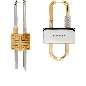 Givenchy lock earrings